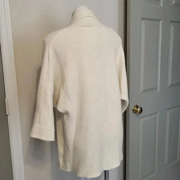Soft Surroundings Saville Buckle Closure Topper Cardigan Sweater(M) - Picture 5 of 10